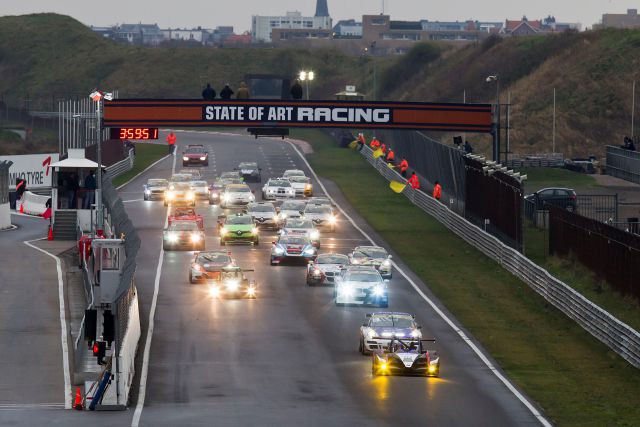 Nieuwjaarsrace race start