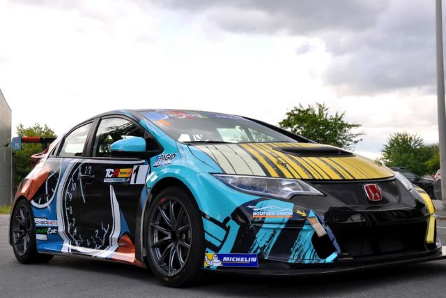 CivicTCR Art Car