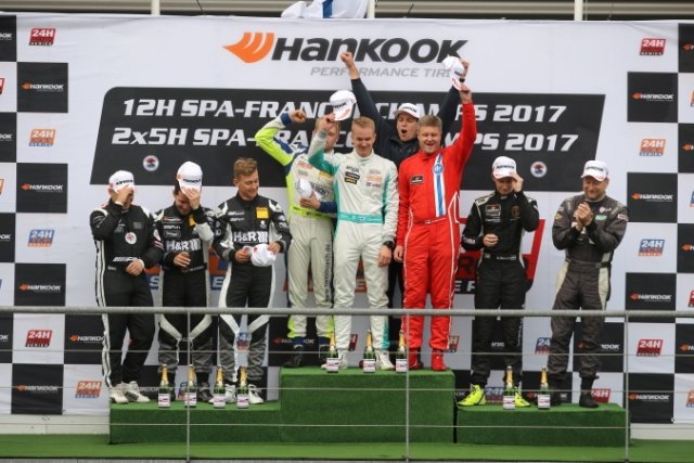 Overall podium