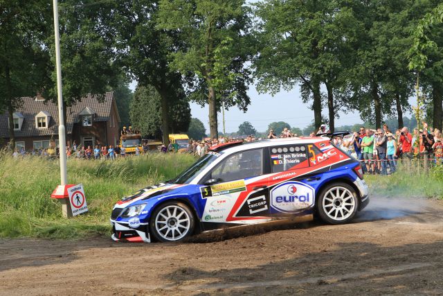Eurol R5 Rally Challenge Bernhard ten Brinke Skoda Fabia R5 ELE Rally 2016
