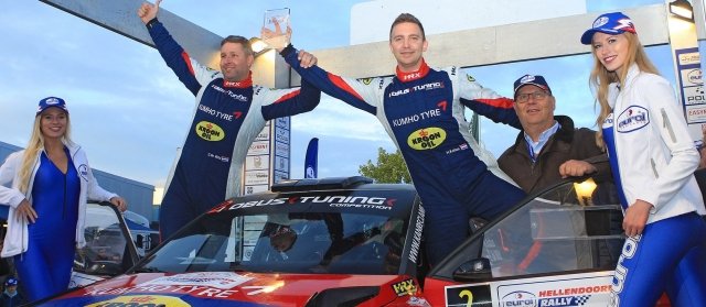 Eurol R5 Rally Challenge Hellendoorn Hermen Kobus viert de titel in de Eurol R5 Rally Challenge 2017 170916