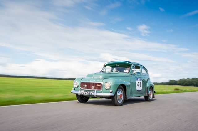 Green Volvo