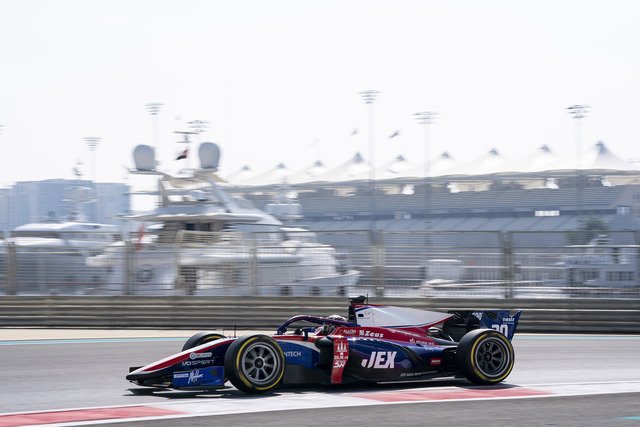 Richard Verschoor, Trident. FIA Formula 2 Post Season Testing, Yas Marina Circuit, Abu Dhabi, United Arab Emirates. 29th November 2023.