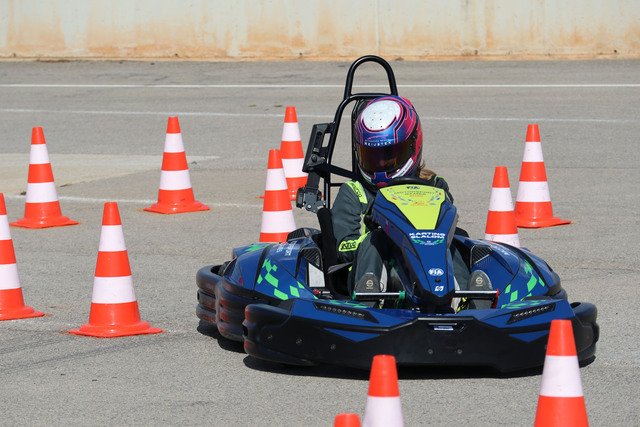 kartslalom actie