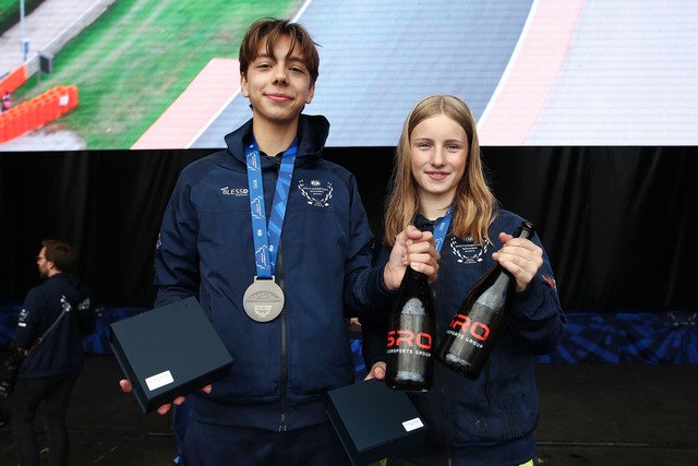 kartslalom podium