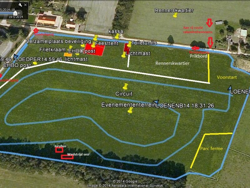 Locatie baan loenen2014 knaf v1