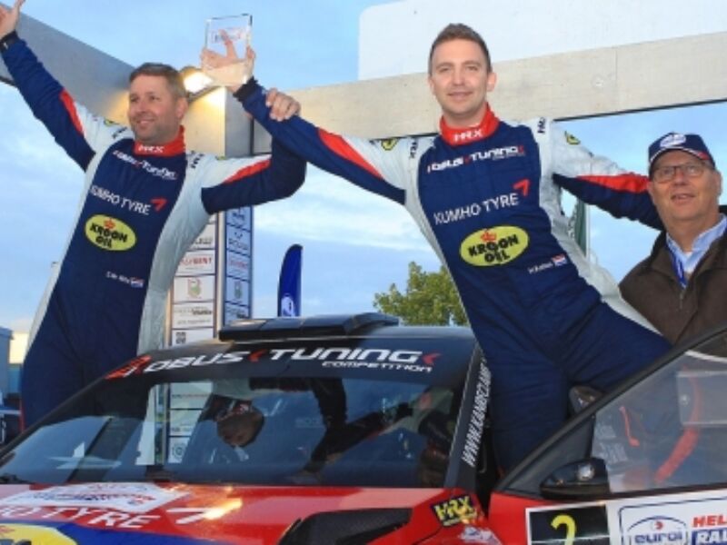 Eurol R5 Rally Challenge Hellendoorn Hermen Kobus viert de titel in de Eurol R5 Rally Challenge 2017 170916