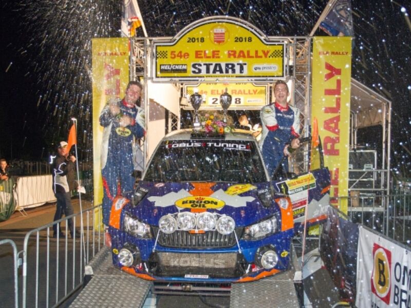 Bijlage A Hermen Kobus Erik de Wild Finishpodium ELE Rally 2018
