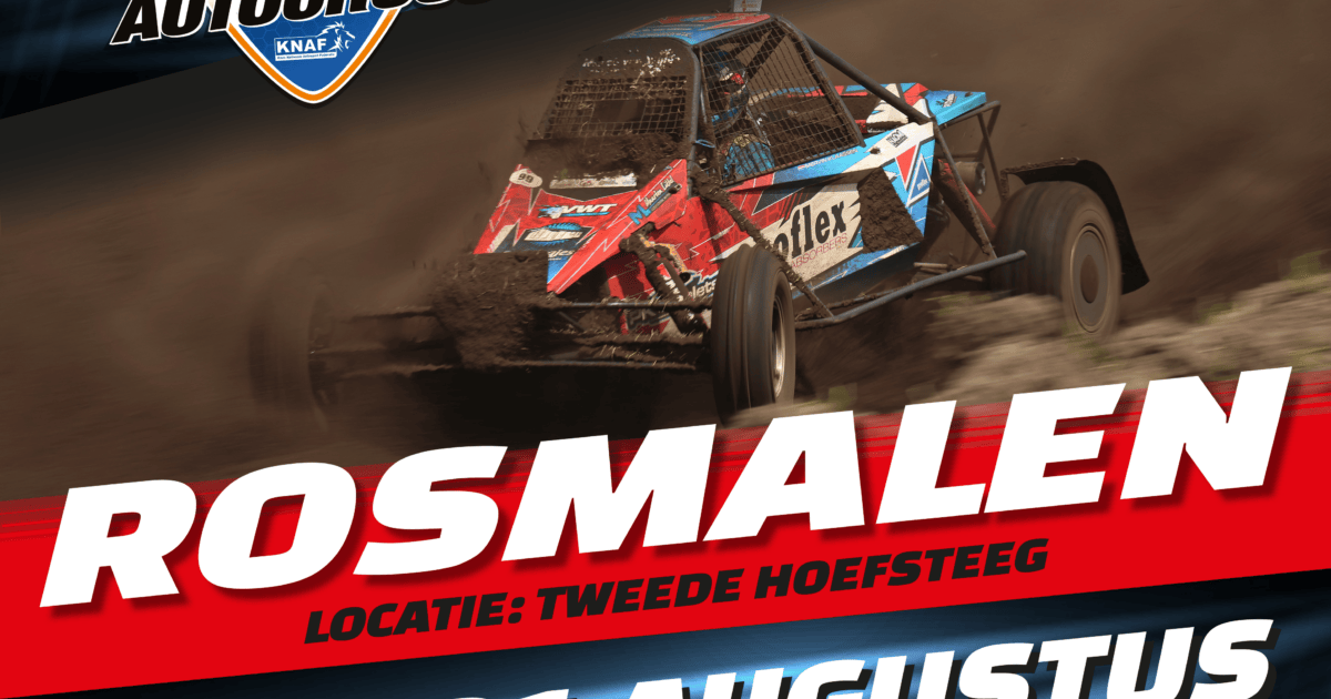 ACC Geffen in Rosmalen gereed voor de vierde ronde van het Eurol NK Autocross