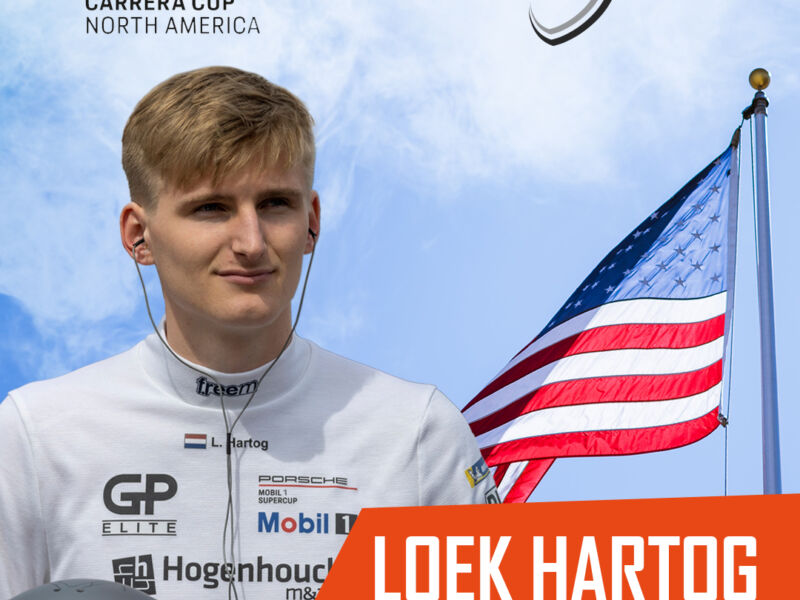 Loek Hartog Kellymoss Porsche Carrera Cup North America