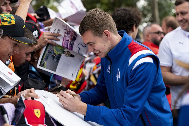 Richard Verschoor, Trident.  FIA Formula 2 Championship - Melbourne, Albert Park Circuit, Melbourne, Australia.  March 23, 2024.