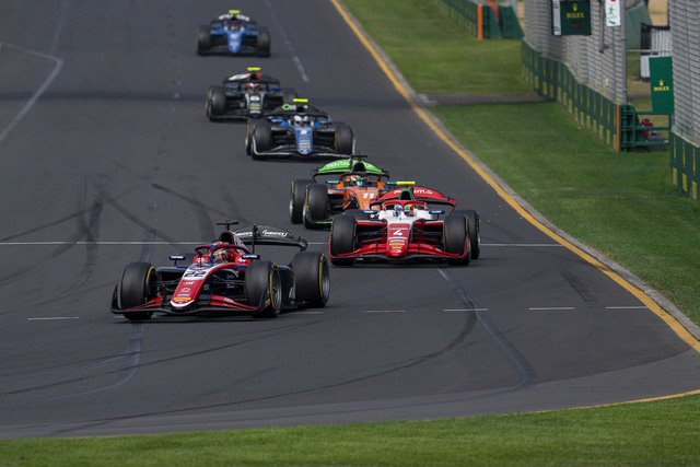 Richard Verschoor, Trident.  FIA Formula 2 Championship - Melbourne, Albert Park Circuit, Melbourne, Australia.  March 23, 2024.